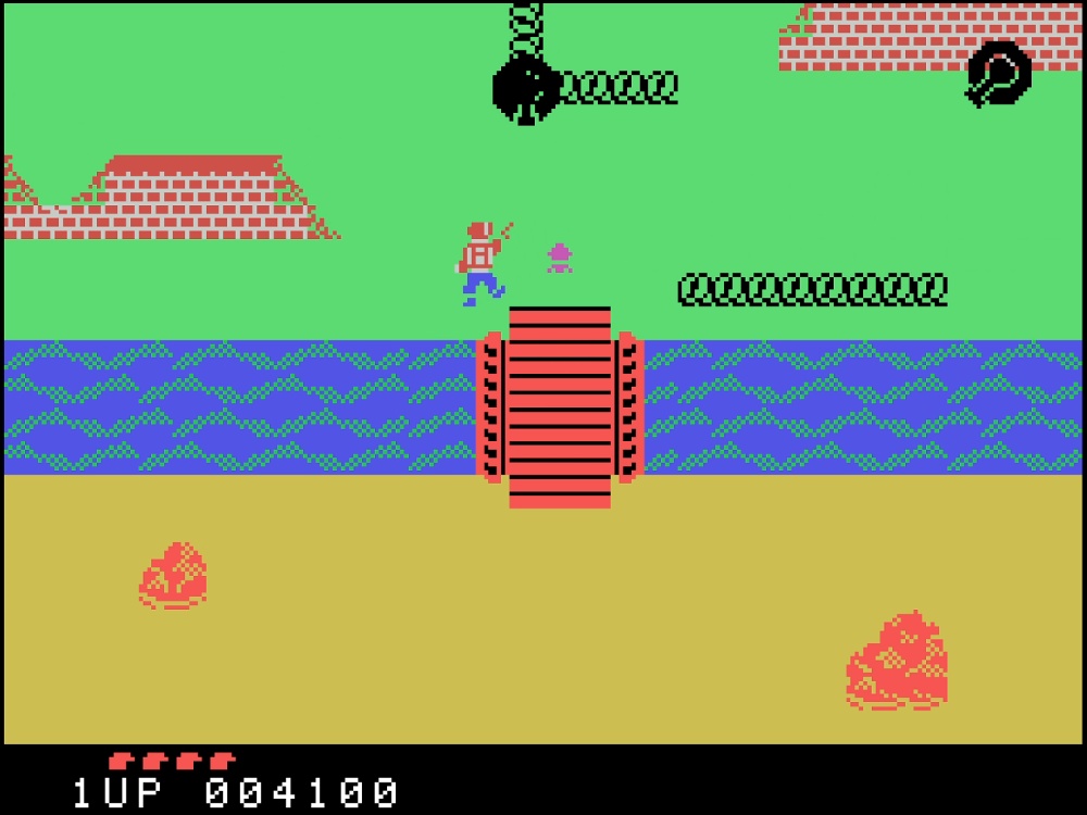 Gameplay of Front Line for Colecovision